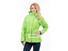 Jenskaya kurtka Snow Headquarter B-8257 Green.jpg