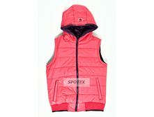 Jenskiy jilet bolshoy razmer REMAIN 7109 rozovyiy s sirenevyim dvustoronniy.jpg