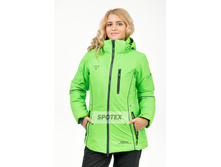 Jenskaya gornolyijnaya kurtka Snow Headquarter B-8272 green.jpg