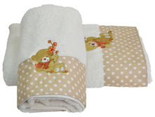 LA VILLA ������� ����� ��������� BEAR WITH FLOWERS 2 �� 50�100, 70�140 ��������