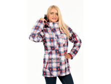 Jenskaya gornolyijnaya kurtka Snow Headquarter B-8261 red gray.jpg