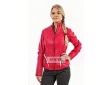 Kurtka jenskaya eko-koja 305 malinovyiy.jpg