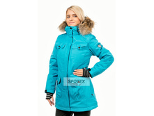 Parka  jenskaya  Bujiwu WK 56221 biryuzovyiy.jpg