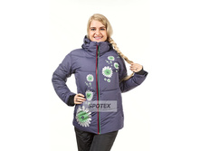 Kurtka jenskaya gornolyijnaya Snow Headquarter B-022 temno siniy.jpg