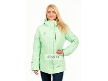 Kurtka jenskaya Snow Headquarter B-8166 green myata.jpg