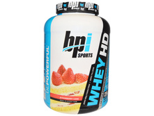 BPI Sports, Whey HD, Ultra Premium Whey Protein Powder, Strawberry Cake, 4.5 lbs (2,040 g)