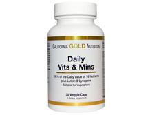 California Gold Nutrition, �������� � �������� �� ������ ����, 30 ������������ ������