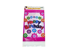 �������� ��� "Happy Birthday" � ������� 108�180�� ������: 4474