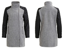 VILA HIGHNECK COAT  2290 ���