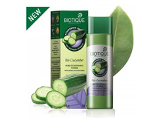 ����� ��� ���� ������ ��� ������ � ����������� ����� (BIOTIQUE BIO CUCUMBER PORE TIGHTENING TONER), 120��
