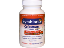 ������� Symbiotics, Colostrum Plus, ����������� ��������, �� ������ �������, 120 ����������� ��������