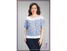 Bluzki  optom  �-577  leopard  3 0.jpg