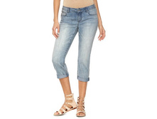 Petite Jennifer Lopez Cuffed Jean Capris   $36.99