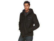 Men's Rock & Republic Hooded Wool Military Jacket   $65.00