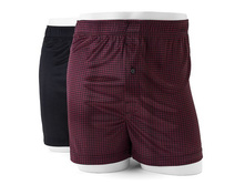 Men's Croft & Barrow(R) 2-pack Solid & Patterned Microfiber Boxers  $20.80