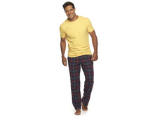 Men's Croft & Barrow(R) Flannel Lounge Pants   $9.99