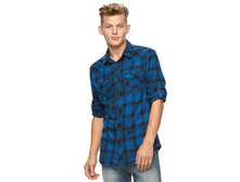 Men's Rock & Republic Plaid Flannel Button-Down Shirt   $25.00