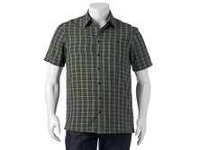 Big & Tall Haggar Classic-Fit Plaid Easy-Care Microfiber Button-Down Shirt   $27.99