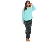 Juniors' SO(R) Pajamas: 2-Piece Sherpa Pajama Set   $19.99