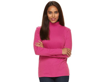 Women's Croft & Barrow(R) Essential Mockneck Top  $7.99