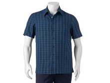Big & Tall Haggar Classic-Fit Plaid Easy-Care Microfiber Button-Down Shirt   $27.99