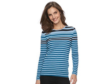 Women's Croft & Barrow(R) Classic Crewneck Tee  $7.99