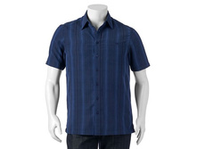 Big & Tall Haggar Classic-Fit Plaid Easy-Care Microfiber Button-Down Shirt   $27.99