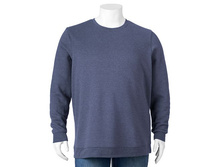 Big & Tall Croft & Barrow(R) Fleece Crewneck Sweatshirt   $19.99