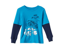 Toddler Boy Jumping Beans(R) Mock-Layered Thermal Long Sleeve Graphic Tee   $4.99