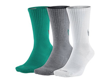 Men's Nike 3-pack Dri-FIT Swoosh HBR Performance Crew Socks  $15.00