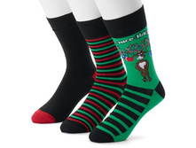Men's 3-pack Holiday Socks   $10.80