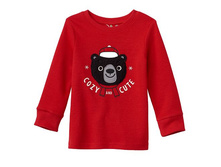 Toddler Boy Jumping Beans(R) Flatback Applique Long Sleeve Tee   $6.99