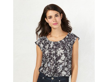 Women's LC Lauren Conrad Pleated Top      $10.80 - $26.99