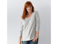 Plus Size SONOMA Goods for Life(TM) Essential Slubbed V-Neck Tee  $11.99