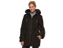 Women's Apt. 9(R) Hooded Wool Blend Anorak Jacket   $89.99