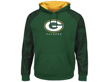 Men's Majestic Green Bay Packers Armor Hoodie   $56.00