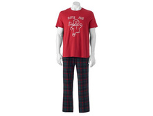 Men's SONOMA Goods for Life(R) Graphic Tee & Microfleece Lounge Pants Set   $17.99