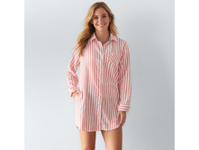 Women's SONOMA Goods for Life(TM) Pajamas: Flannel Sleep Shirt  $20.99