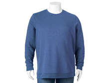 Big & Tall Croft & Barrow(R) Fleece Crewneck Sweatshirt   $19.99