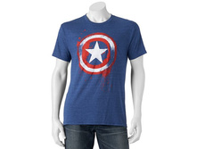 Marvel Captain America Shield Tee - Men   $7.99