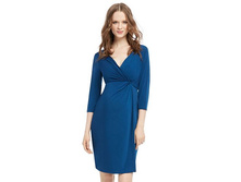 Maternity Oh Baby by Motherhood(TM) Faux-Wrap Dress   $24.00
