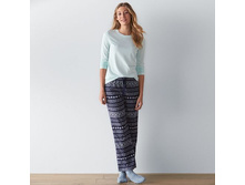 Women's SONOMA Goods for Life(TM) Pajamas: Knit & Microfleece PJ Set with Socks   $19.99