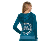 Women's Juicy Couture Embellished Velour Hoodie Jacket  $24.99