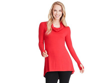 Women's Cuddl Duds Softwear with Stretch Cowlneck Tunic  $29.99