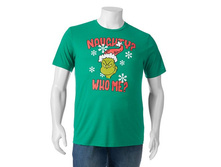 Big & Tall Grinch Tee   $9.99
