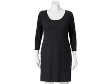 Juniors' Plus Size Mudd(R) Scoopneck Bodycon Dress   $14.99