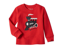 Toddler Boy Jumping Beans(R) Flatback Applique Long Sleeve Tee   $6.99
