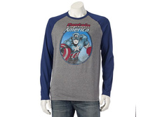 Men's Marvel Captain America Framed Tee   $12.50