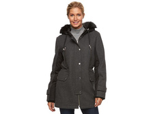 Women's Apt. 9(R) Hooded Wool Blend Anorak Jacket   $89.99