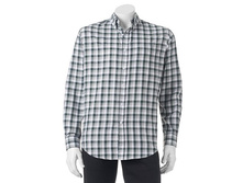 Big & Tall Croft & Barrow(R) Classic-Fit Grid Easy-Care Button-Down Shirt   $21.99